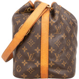 Louis Vuitton Monogram Canvas Sac Noé Petit Shoulder Bag