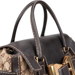 Gucci GG Monogram Hysteria Top Handle Handbag - vintageandkickz