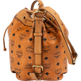 MCM Monogram Visetos Drawstring Dessau Crossbody Bag