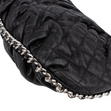 Chanel Quilted Lambskin Bubble Quilt Jumbo Single Flap Crossbody Bag