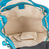 Gucci Suede Soho Chain Tote Shoulder Bag