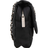 Chanel Quilted Nylon Chocolate Bar Single Flap Shoulder Bag