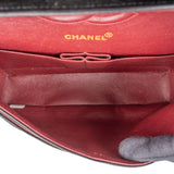 Chanel Quilted Lambskin 24K Gold Medium Double Flap Shoulder Bag