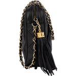 [🔄️B23 / F14] Chanel Quilted Lambskin Vintage Tassel Camera Crossbody Bag - vintageandkickz