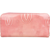 Cartier Patent Leather Happy Birthday Zippy Wallet