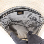 [🔄️B09 / F18] Fendi Multicolor Leather Wool Knit Baguette Shoulder Bag - vintageandkickz