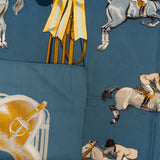 Hermès Jumping Horses Silk Carre 90 Scarf Tuch