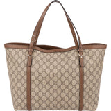 Gucci Monogram GG Supreme Tote Shopper Shoulder Bag