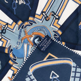 Hermès Bouquets Sellier Silk 65 Scarf Tuch