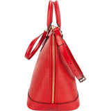 Louis Vuitton Red Epi Leather Alma PM Handbag