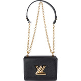 Louis Vuitton Noir Epi Leather Twist PM Crossbody Bag