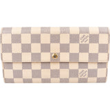 Louis Vuitton Monogram Damier Azur Sarah Wallet