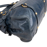 Miu Miu Vitello Lux Leather Bow Handbag