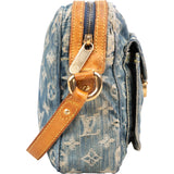 Louis Vuitton Monogram Denim Camera Crossbody Bag