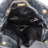 Miu Miu Vitello Lux Bow Hobo Handbag