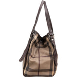 Burberry Smoked Nova Check Monogram Canterbury Shoulder Bag