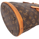 Louis Vuitton Monogram Canvas Bucket PM Shoulder Bag