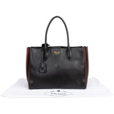 Prada Leather Bibliothèque Tote Handbag