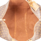 Louis Vuitton Monogram Canvas Keepall 55 Bandoulière Travel Bag