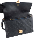 Louis Vuitton Blue Monogram Empreinte Leather Fascinante Crossbody Bag