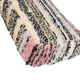 Chanel Sequin Multicolor Striped Small Single Flap Crossbody Bag