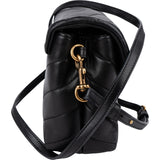 Saint Laurent Quilted Leather Loulou Toy Crossbody Bag