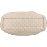 Gucci Off White Guccissima Leather Sukey Handbag