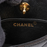 Chanel Quilted Lambskin 24K Gold Double Face Sided Mini Handbag
