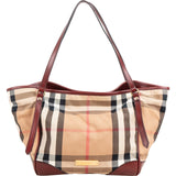 Burberry Haymarket Check Canterbury Tote Shoulder Bag