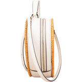 [🔄️B09 / F54] Kate Spade Wicker Heart Crossbody Handbag - vintageandkickz