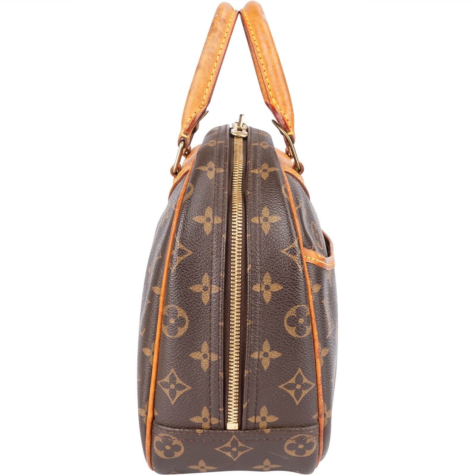 Louis Vuitton Monogram Canvas Trouville Handbag - vintageandkickz