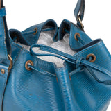 Louis Vuitton Blue Epi Leather Sac Noé Petit Shoulder Bag