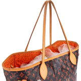 Louis Vuitton Limited Monogram Catogram Neverfull MM Shoulder Bag