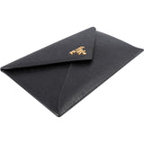 Prada Saffiano Leather Envelope Small Clutch Wallet