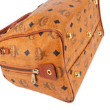 MCM Monogram Visetos Boston Handbag