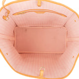 Louis Vuitton Monogram Damier Azur Neverfull MM Shoulder Bag