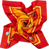 Hermès Swing Silk Carre 90 Scarf Tuch