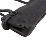 Gucci Monogram GG Denim Abbey East West Horizontal Shoulder Bag