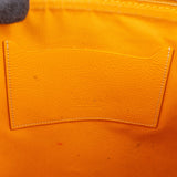 Goyard Orange Goyardine Monogram Senat PM Clutch