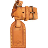 Louis Vuitton Vachetta Leather Luggage Tag Set (F.M.)