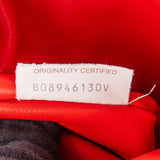 Bottega Red Veneta Intrecciato Leather Mini Jodie Handbag