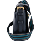 Prada Blue Saffiano Leather Shoulder Crossbody Bag