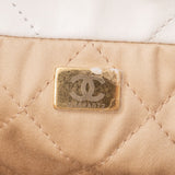 Chanel 22 Quilted Stitched Lambskin Small Drawstring Crossbody Handbag