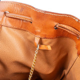 Celine Monogram Macadam Drawstring Bucket Shoulder Bag