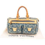 Louis Vuitton Monogram Denim Neo Speedy 30 Handbag