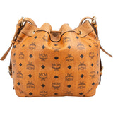 MCM Monogram Visetos Dessau Drawstring Crossbody Bag
