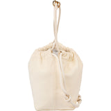 Valentino Garavani Nappa Leather VLogo Small Drawstring Shoulder Handbag