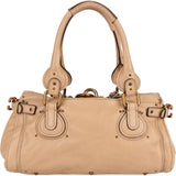 Chloé Brown Leather Paddington Handbag