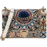 Christin Dior Limited Fabric Embroidered Kaleidiorscopie Diorama Shoulder Crossbody Bag