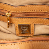 MCM Monogram Visetos Hobo Shoulder Bag